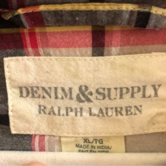 Lightweight Plaid Long Sleeve Shirt Size XL - Picture 3 of 3